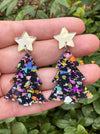 Confetti Tree Earrings