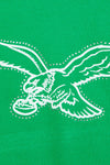 Eagles Bling Crop Fleece Top