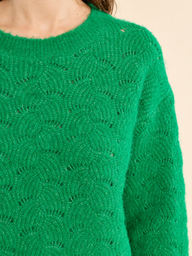 Jordyn Pointelle Sweater