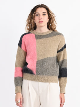 Taylor Color Block Sweater
