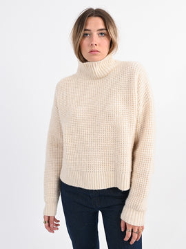 Brie Mock Neck Sweater