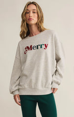 Merry Fleece Sweatshirt