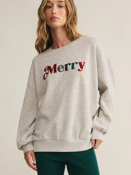 Merry Fleece Sweatshirt