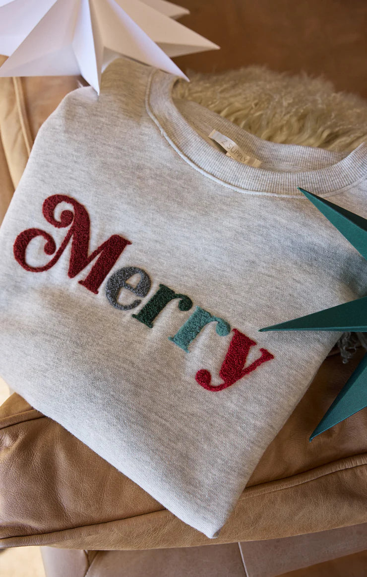 Merry Fleece Sweatshirt