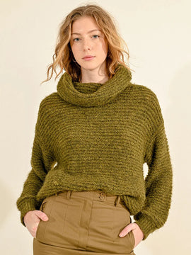 Shayna Chunky Turtleneck Sweater