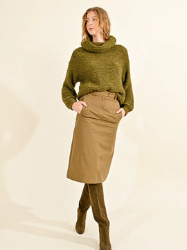 Shayna Chunky Turtleneck Sweater