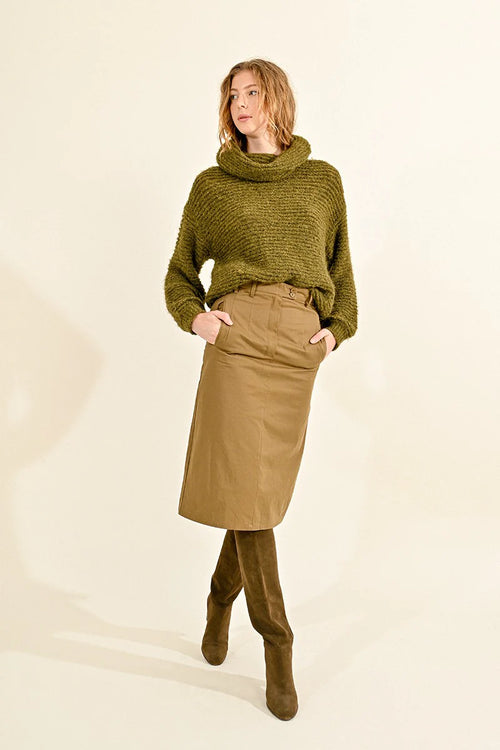 Shayna Chunky Turtleneck Sweater