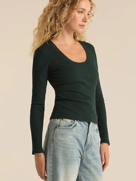 Sirena Rib Long Sleeve Top