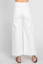 A Line Patch Pocket Jeans