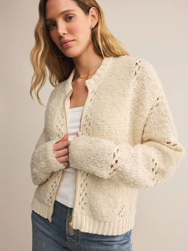 Sundance Zip Up Sweater