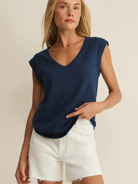 Per Diem V Neck Top
