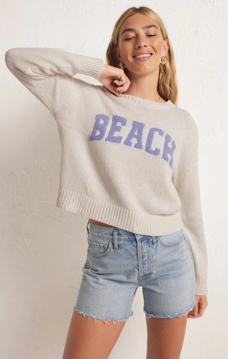 Violet Beach Sweater