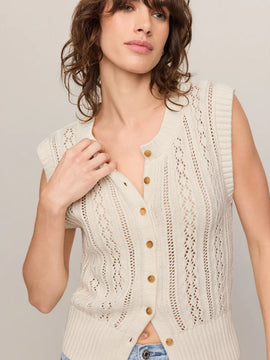 Cabot Crochet Vest