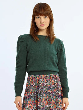 Zarina Puff Sleeve Sweater