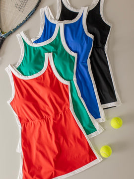 Sideline Active Romper Dress