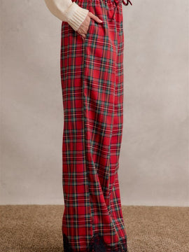 Gifted Plaid Wide Leg Pants