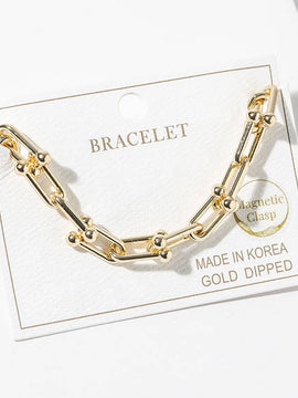 Industrial Link Chain Bracelet