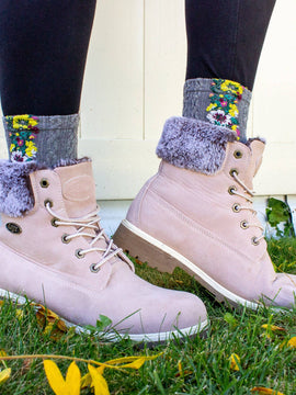 Boheme Flower Socks