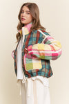 Dawes Plaid Blocked Jacket