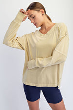 Ollie Pigment Washed Top