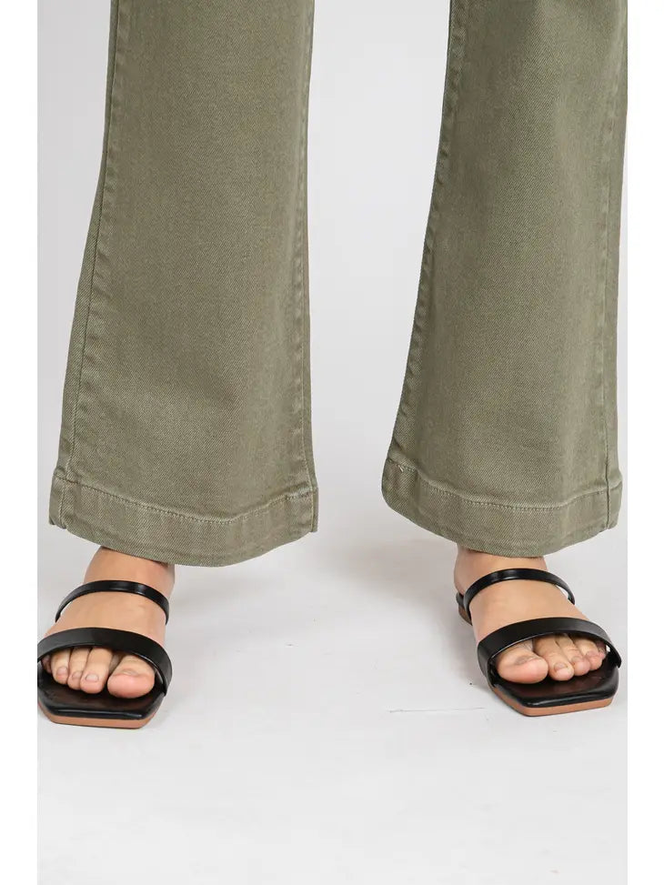 Artichoke Wide Hem Jeans