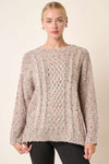 Carolyn Speckled Sweater