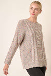 Carolyn Speckled Sweater