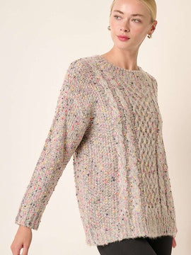 Carolyn Speckled Sweater