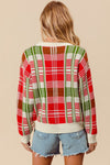 Nostalgic Plaid Sweater