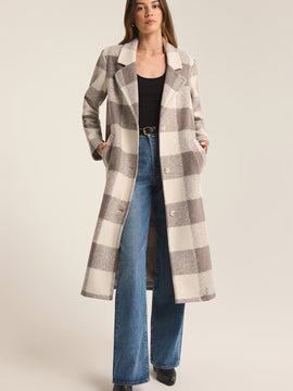 Conway Buffalo Plaid Coat