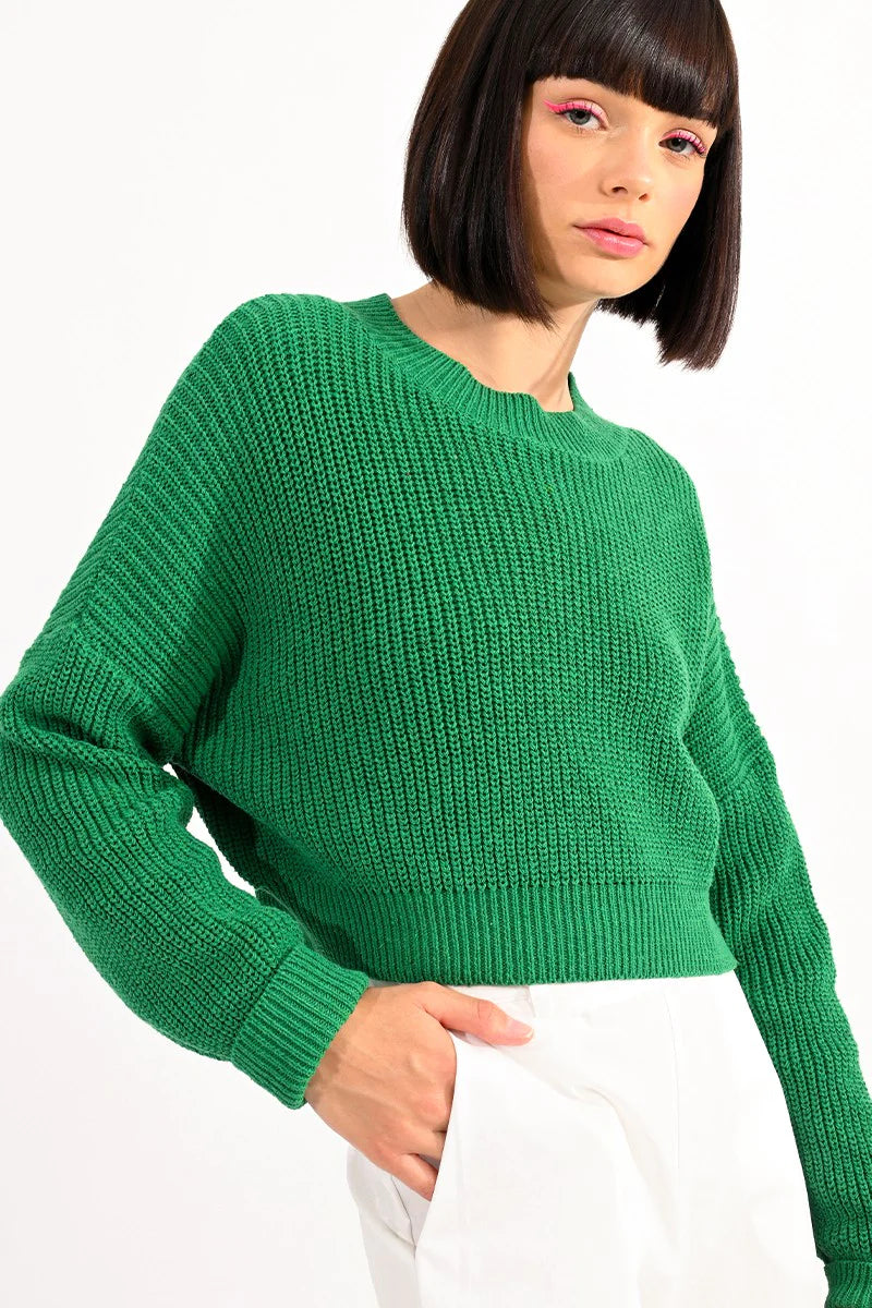 Simpatico Cropped Sweater