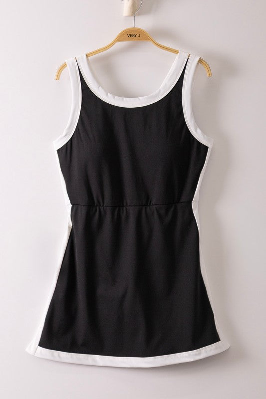 Sideline Active Romper Dress – Nich Boutique Sideline Active Romper Dress – Nich Boutique