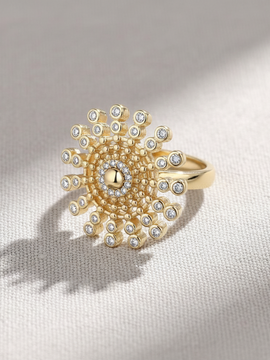 Sunflower Rotating Ring