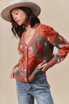 Madison Floral Cardigan