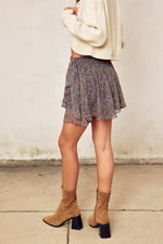 Darling Overlay Ruffled Skort