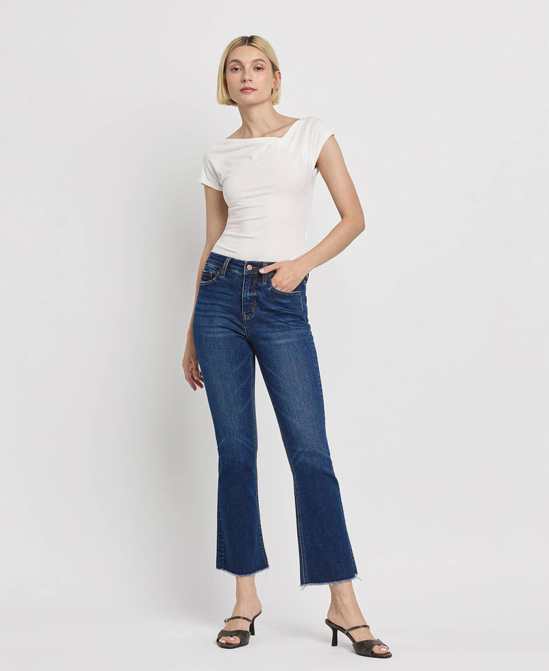 Hernanda Tummy Control Kick Flare Denim