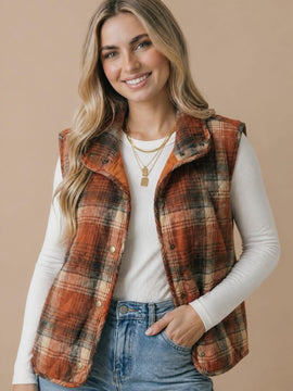 Portland Flannel Vest