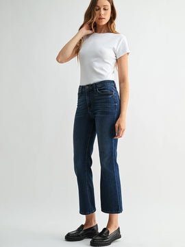 Sicily Finished Kickflare Denim LP300-D