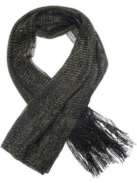 Sasha Shimmer Fringe Scarf