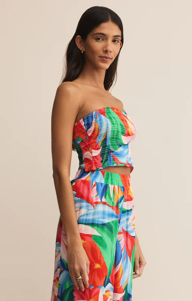 Bijou Villa Floral Tube Top