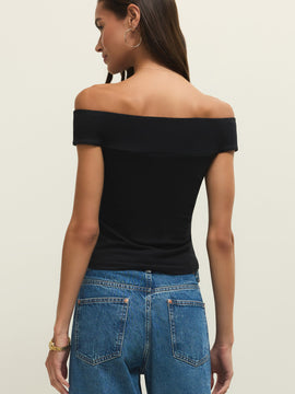 Second Skin Off Shoulder Top