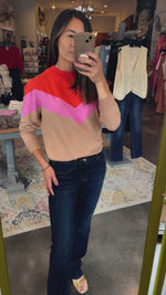 Aquilegia Colorblock Sweater