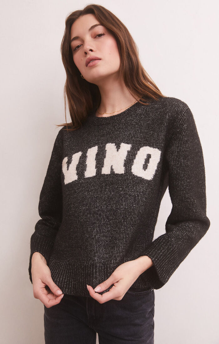 Serene Vino Plush Sweater