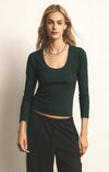 Sirena Rib Long Sleeve Top