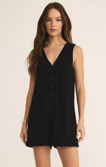 Solace Button Romper