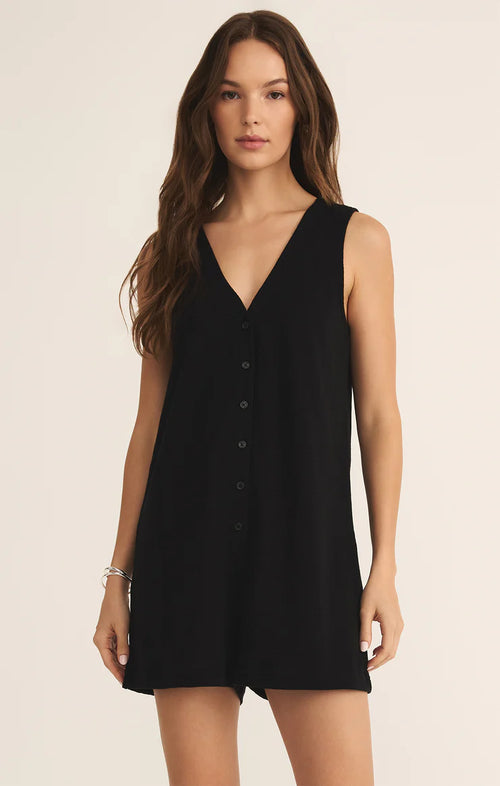 Solace Button Romper