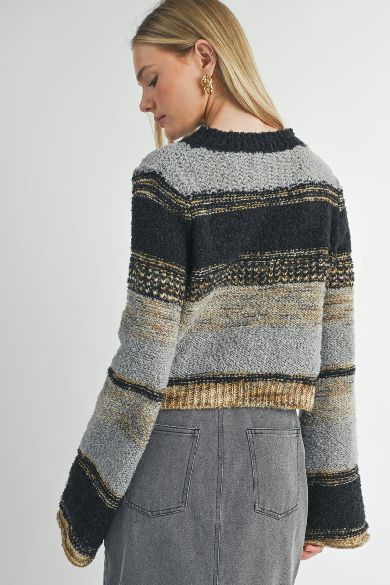 Millie Mixed Yarn Sweater