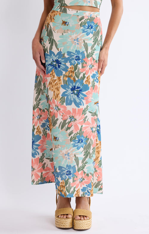 Locals Only Column Skirt