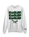 Eagles Bling Repeat Crewneck