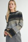 Millie Mixed Yarn Sweater